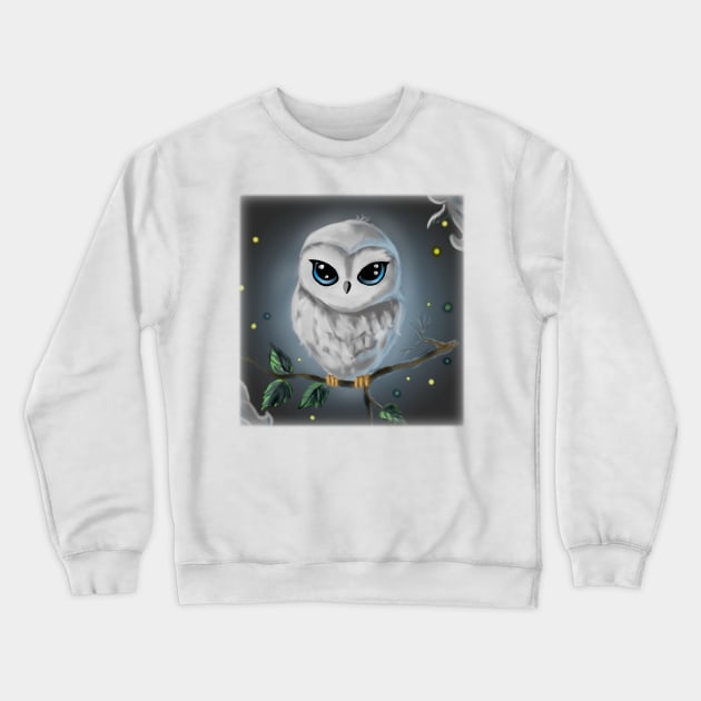 owl Crewneck Sweatshirt by Anastasia22